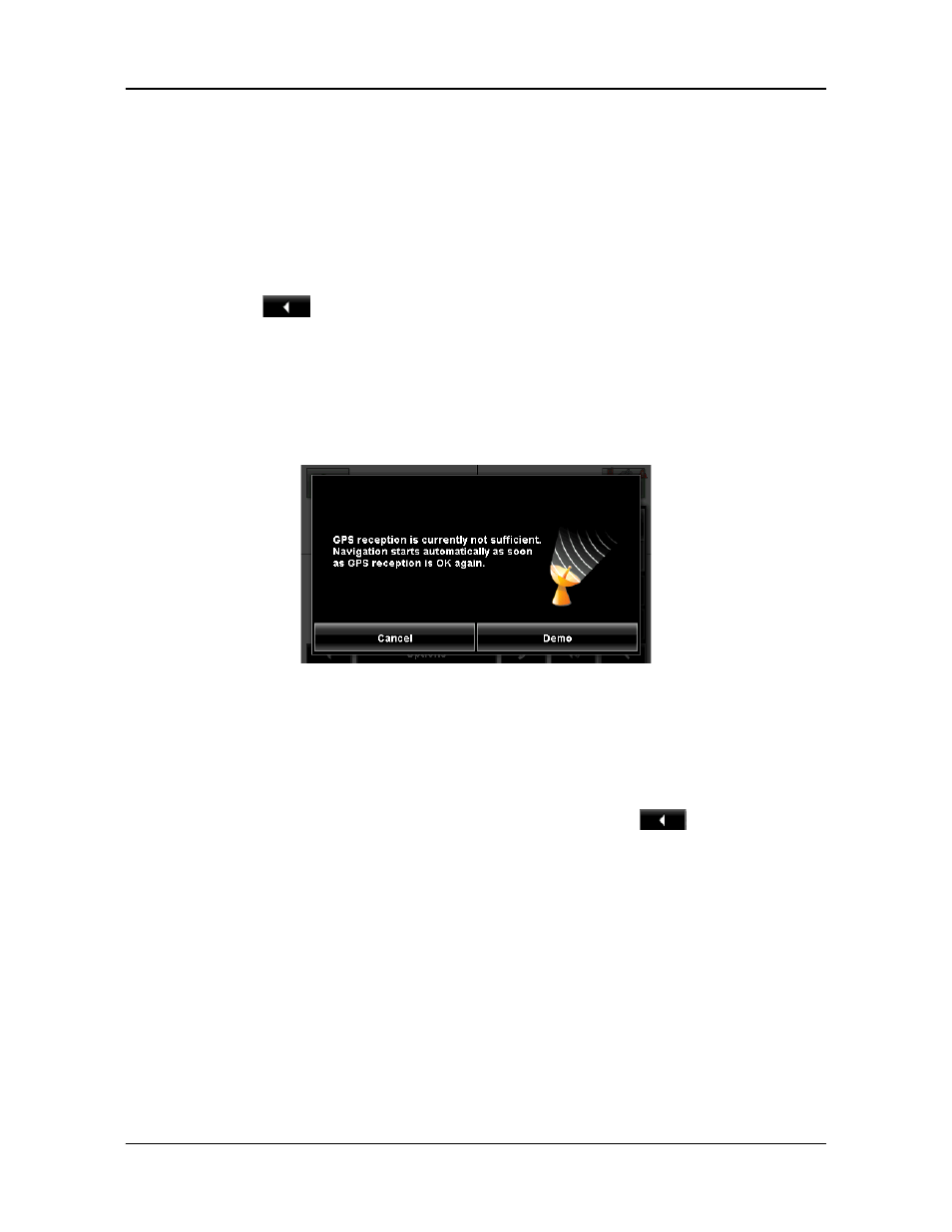 Starting navigation, Quitting navigation, No gps reception | Arriving at your destination, Quitting navigation no gps reception | Navigon 7200T User Manual | Page 91 / 176