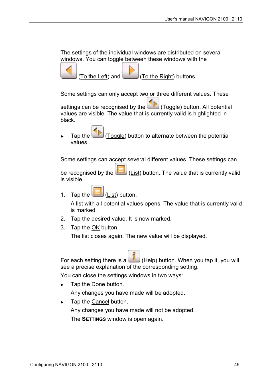 Blocking route sections, Removing blocks and using original routes | Navigon PNA 2110 User Manual | Page 49 / 54