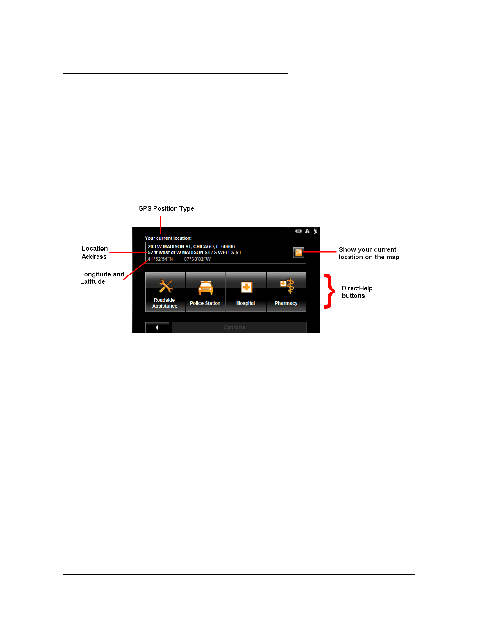 Directhelp, The directhelp window | Navigon PNA 2100 max User Manual | Page 51 / 144