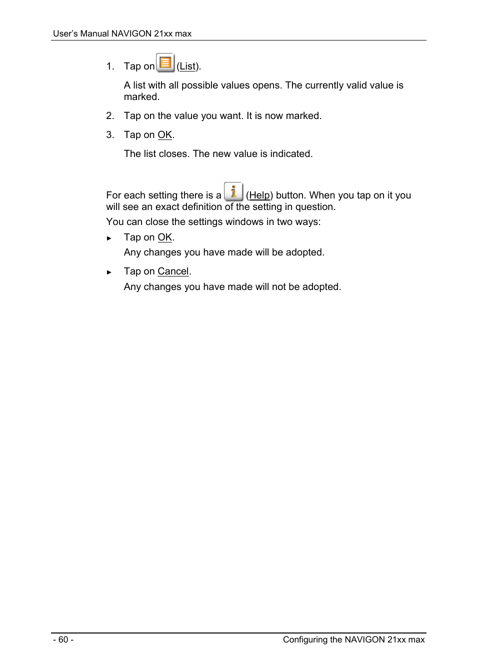 Establishing a connection from the mobile phone | Navigon 21xx max User Manual | Page 60 / 66