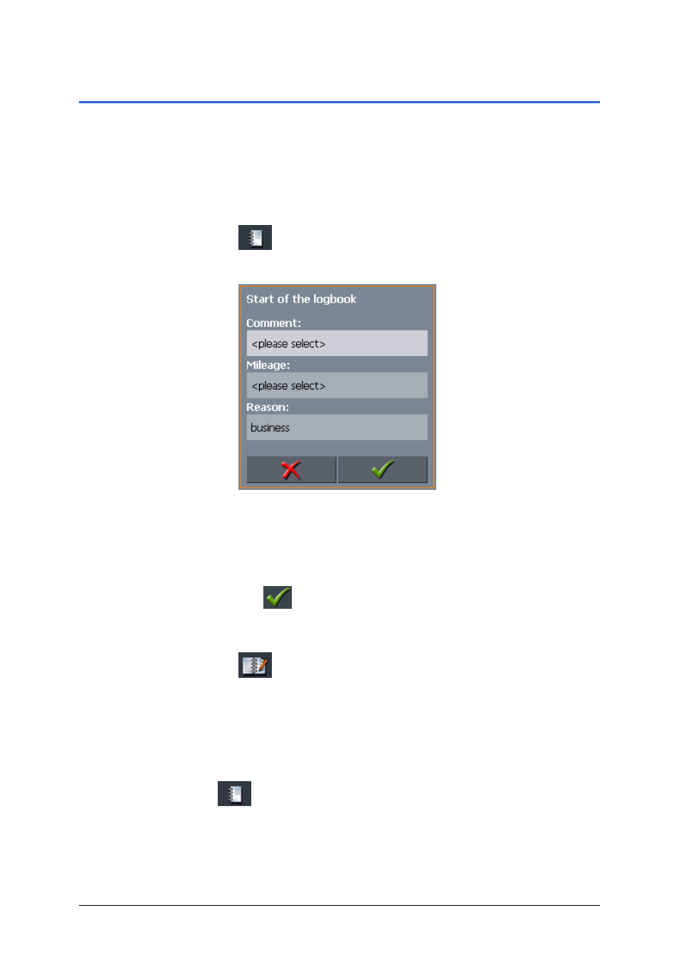 Keeping the logbook, 5 keeping the logbook | Navigon MobileNavigator 5 User Manual | Page 106 / 131