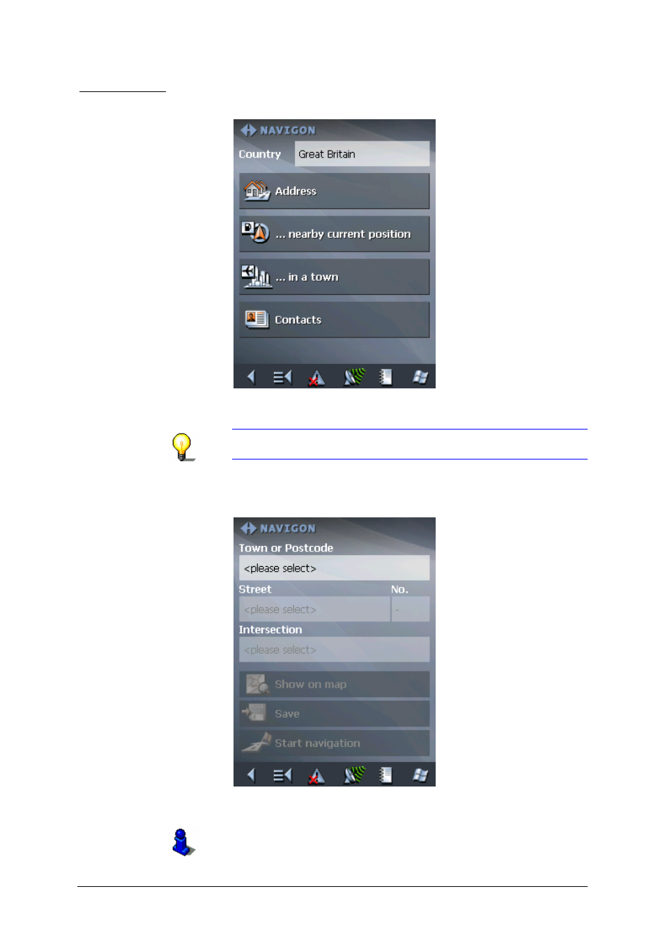 Navigon MobileNavigator 5 User Manual | Page 44 / 131