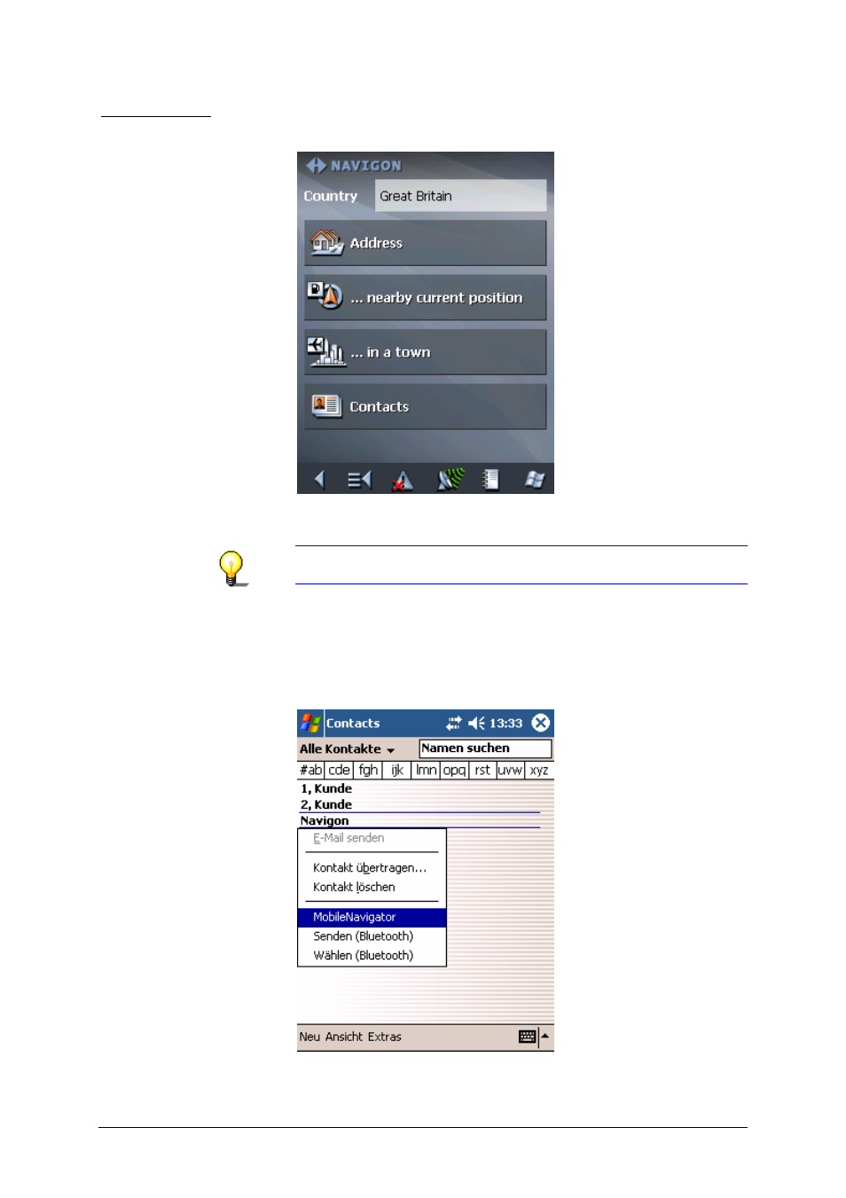 Navigon MobileNavigator 5 User Manual | Page 54 / 131