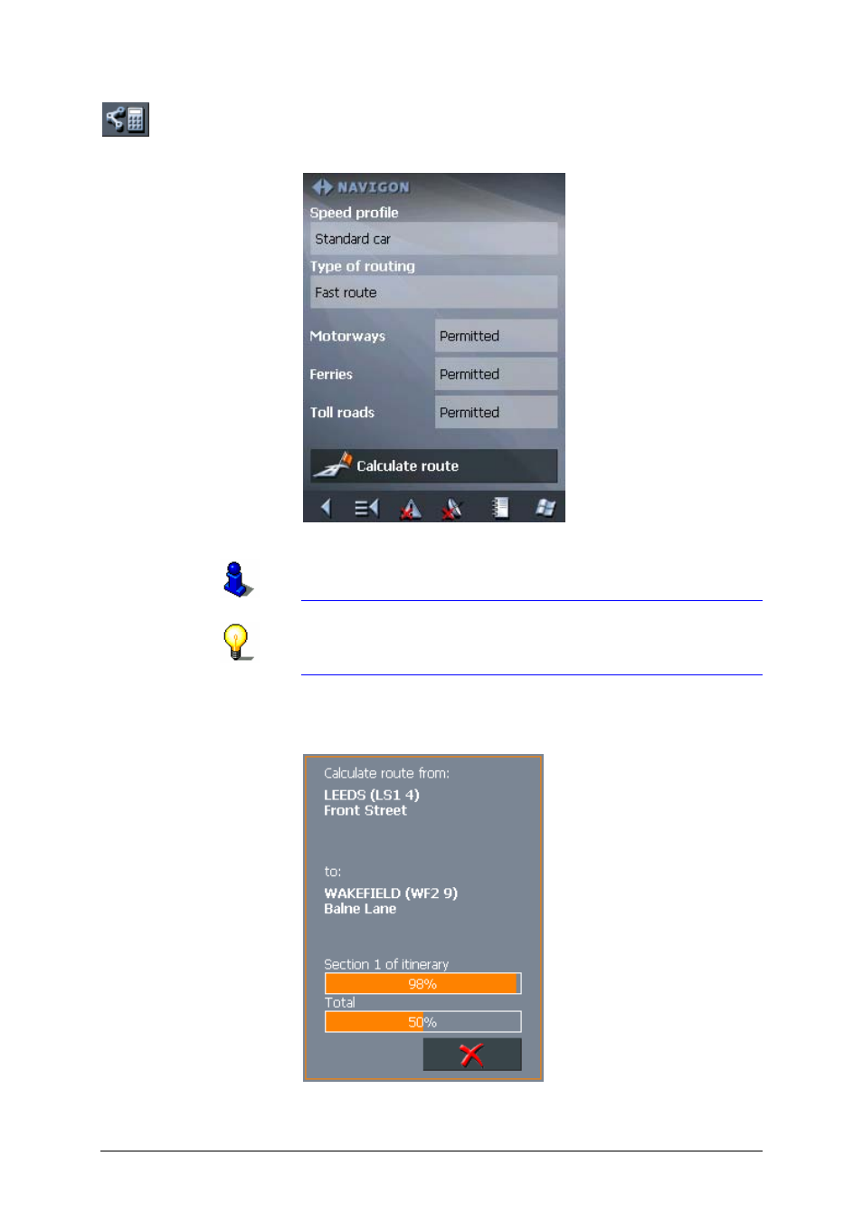 Navigon MobileNavigator 5 User Manual | Page 75 / 131