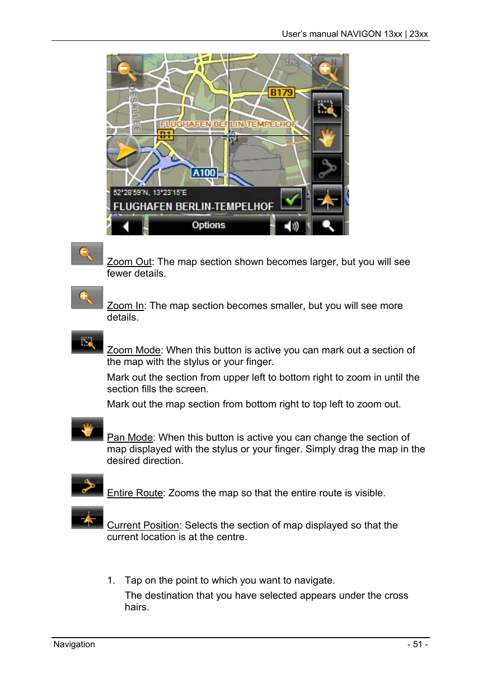 Navigon 13xx User Manual | Page 51 / 67