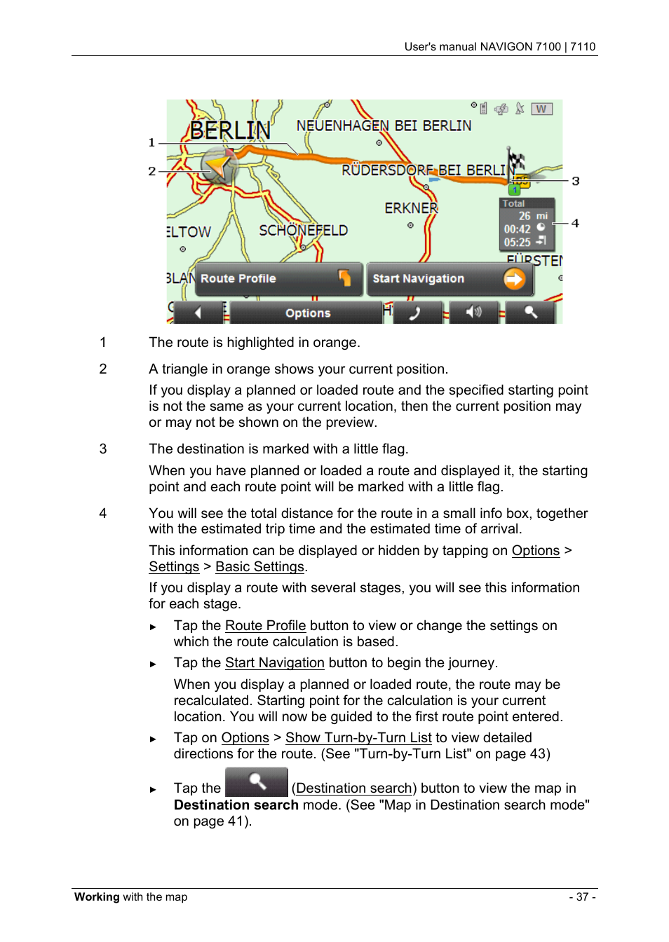 Navigon 7110 User Manual | Page 37 / 60