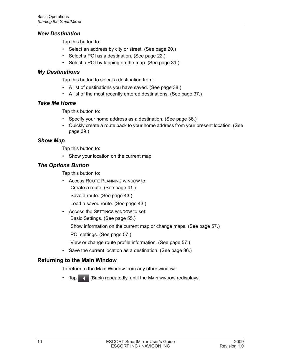 Navigon SmartMirror User Manual | Page 16 / 68