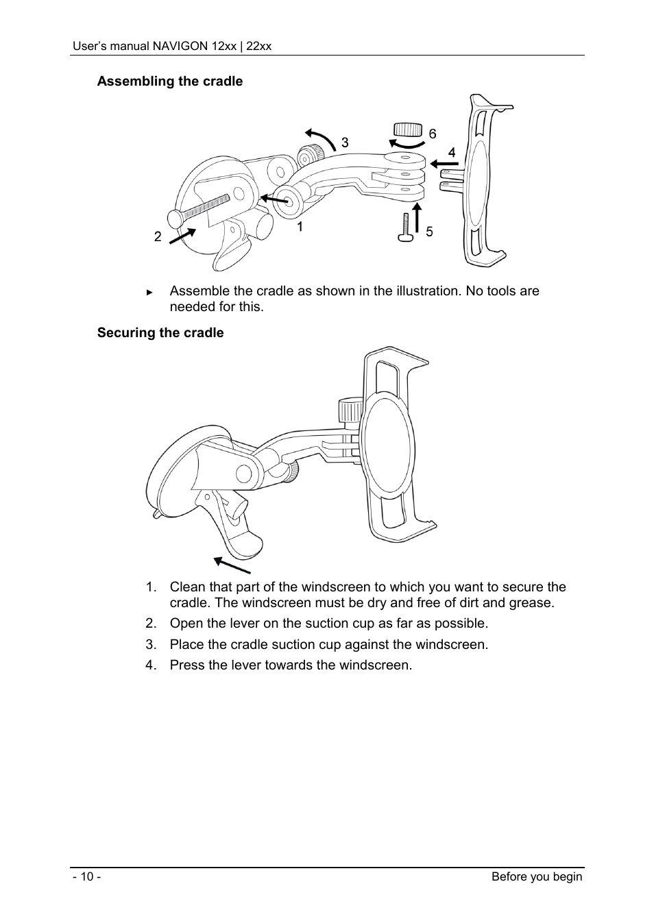 Navigon 12xx User Manual | Page 10 / 58