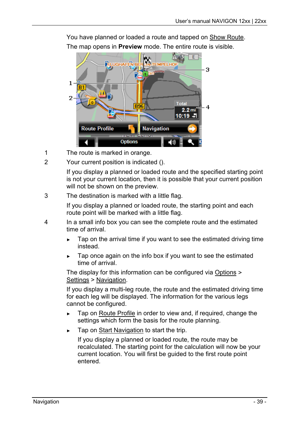 Navigon 12xx User Manual | Page 39 / 58