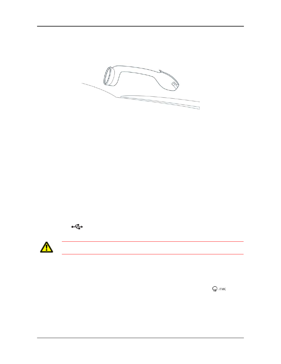 Securing the cradle, Securing the navigation device to the cradle, Supplying power to the navigation device | Connecting the tmc antenna | Navigon 5100 User Manual | Page 21 / 98