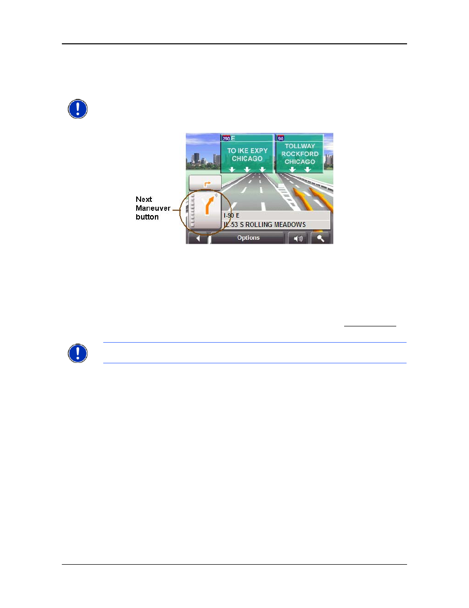 Reality view (junction view) | Navigon 5100 User Manual | Page 74 / 98