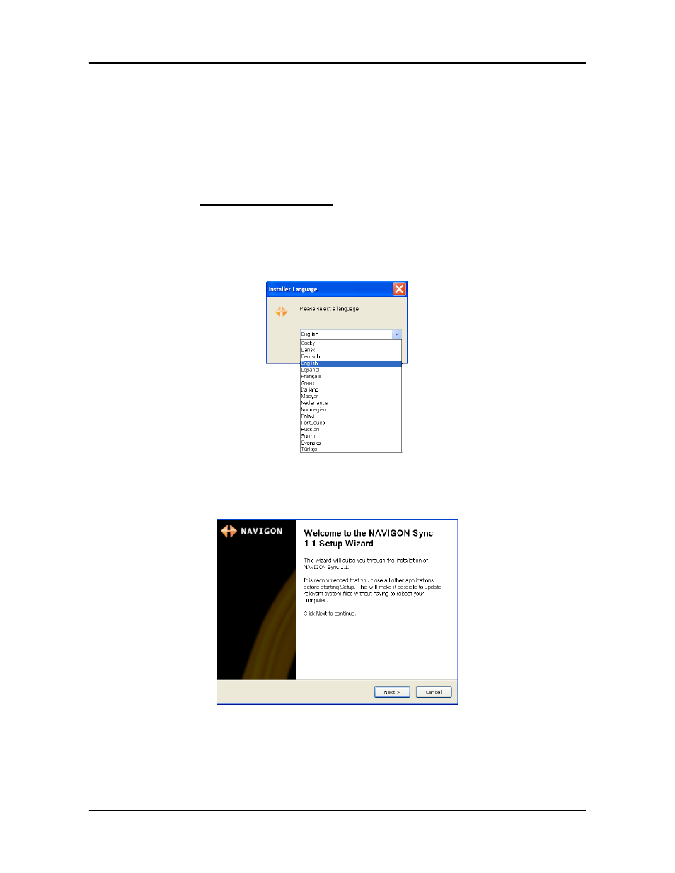 Importing destinations from outlook, Download and install the navigon sync software | Navigon 8100T User Manual | Page 101 / 182