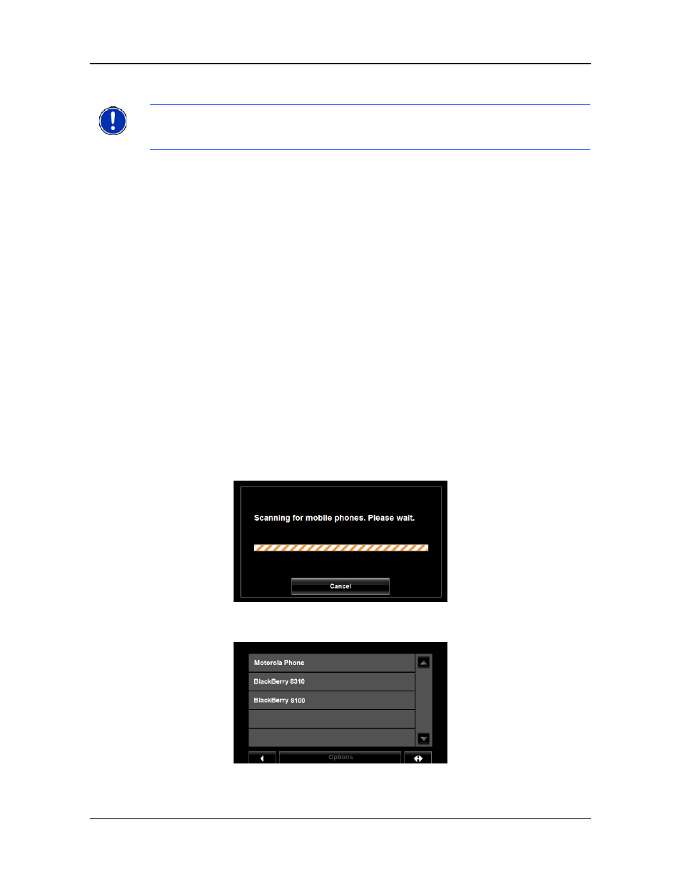 Connecting (pairing) with a mobile phone | Navigon 8100T User Manual | Page 147 / 182