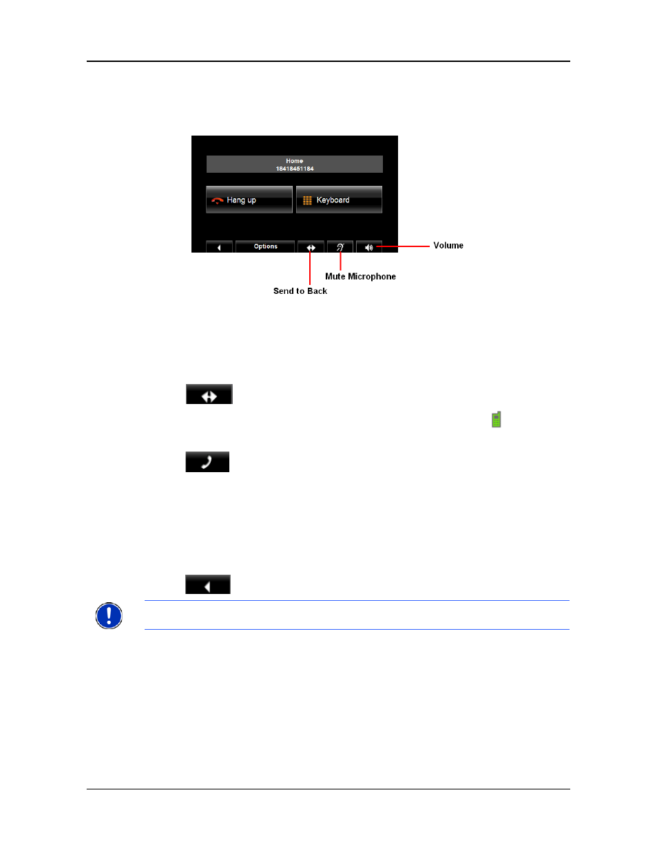 During a call, Entering numbers | Navigon 8100T User Manual | Page 155 / 182