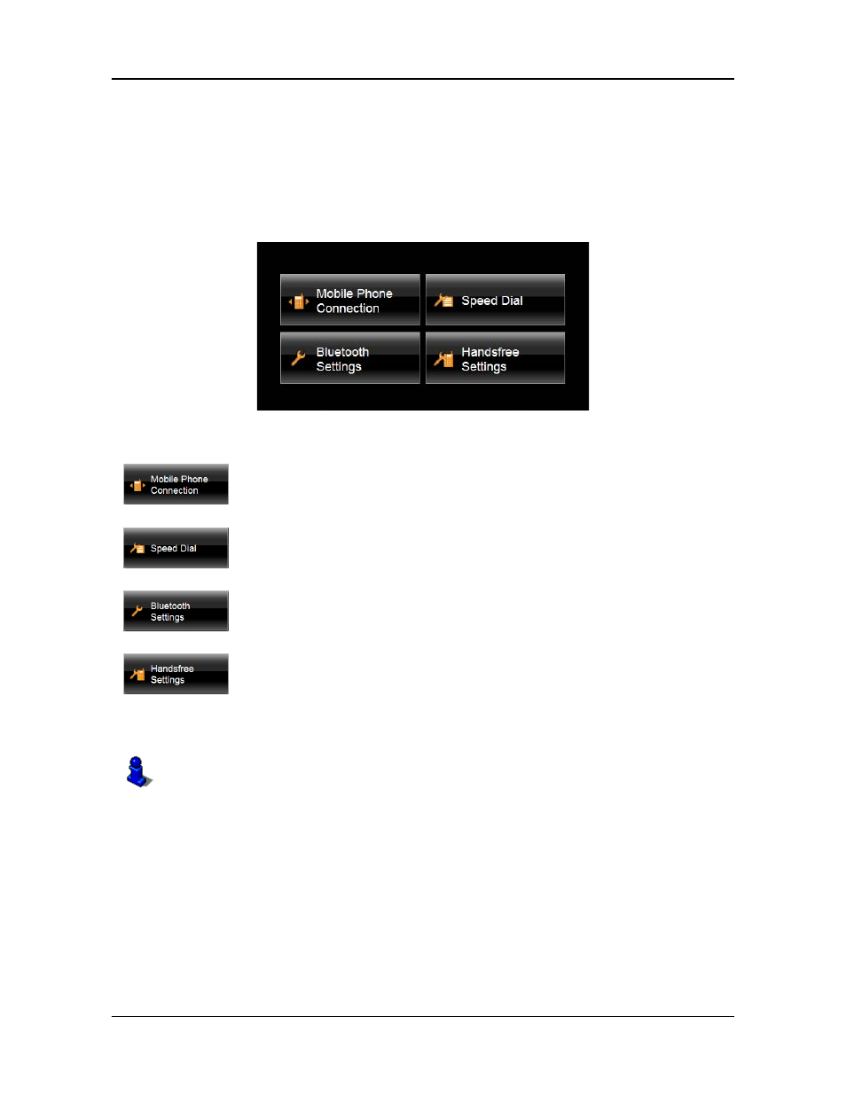 Configuring the hands-free function, The hands-free settings window | Navigon 8100T User Manual | Page 157 / 182