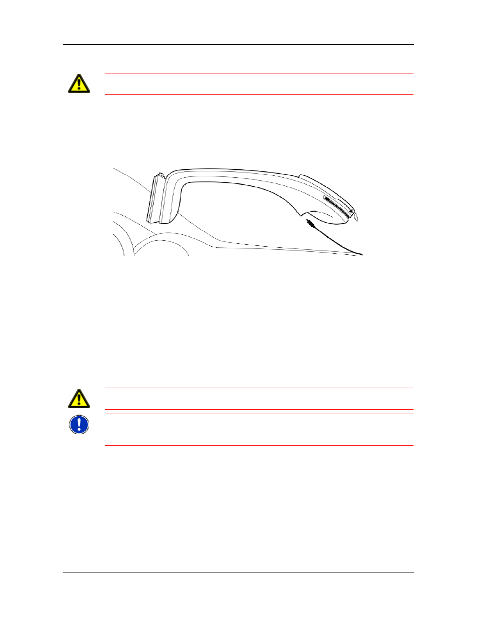 Installing the car cradle, Securing the cradle, Providing power to the navigon 8100t | Tmc (traffic) antenna | Navigon 8100T User Manual | Page 32 / 182