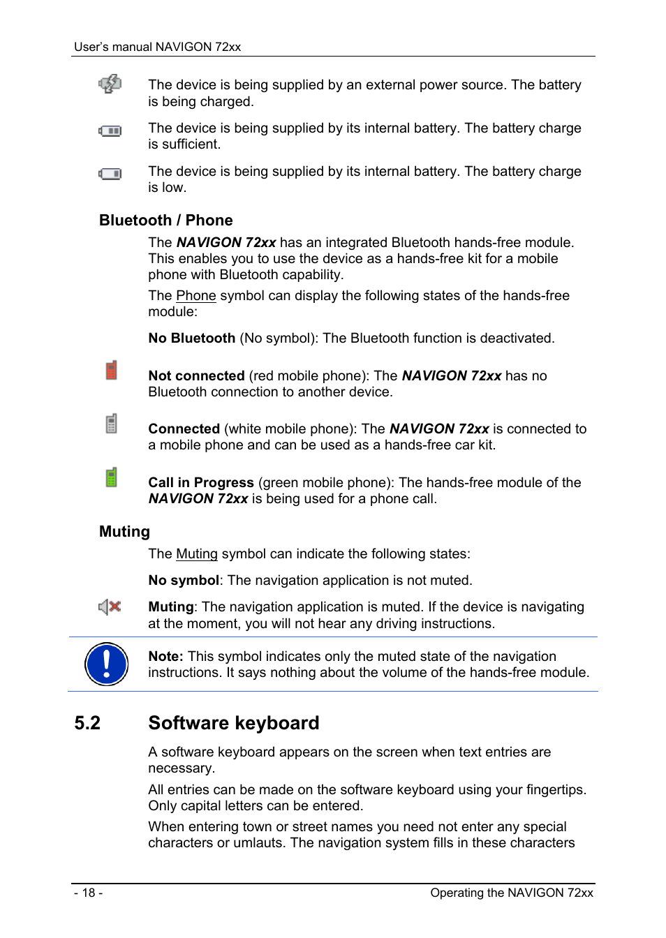 2 software keyboard | Navigon 72xx User Manual | Page 18 / 67