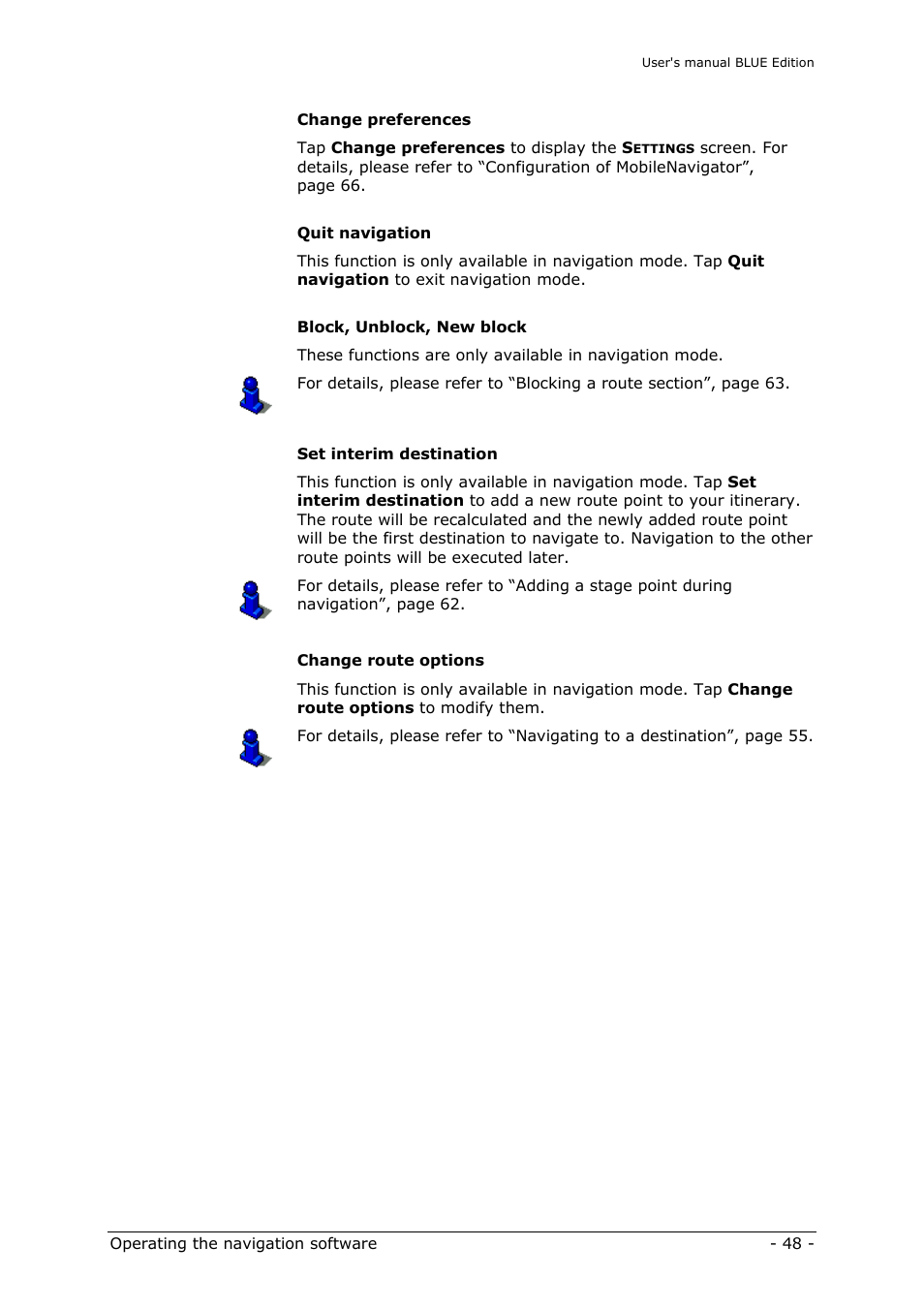Navigon MN4 User Manual | Page 50 / 76