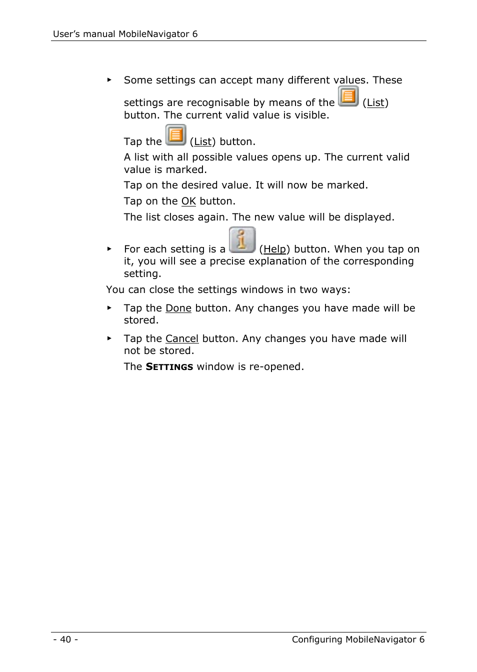 Navigon MN 6 User Manual | Page 42 / 44