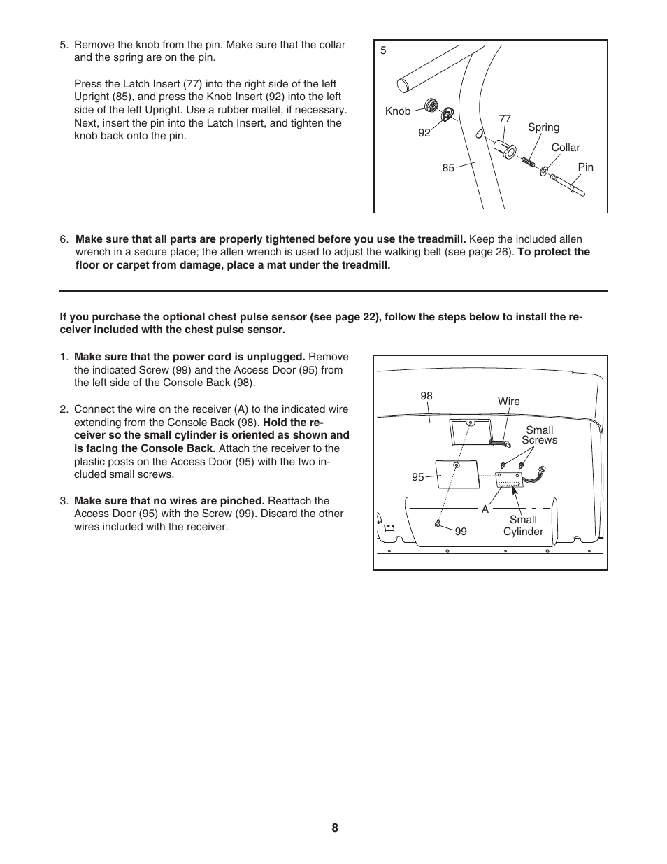 NordicTrack C2200 NTL10905.3 User Manual | Page 8 / 34