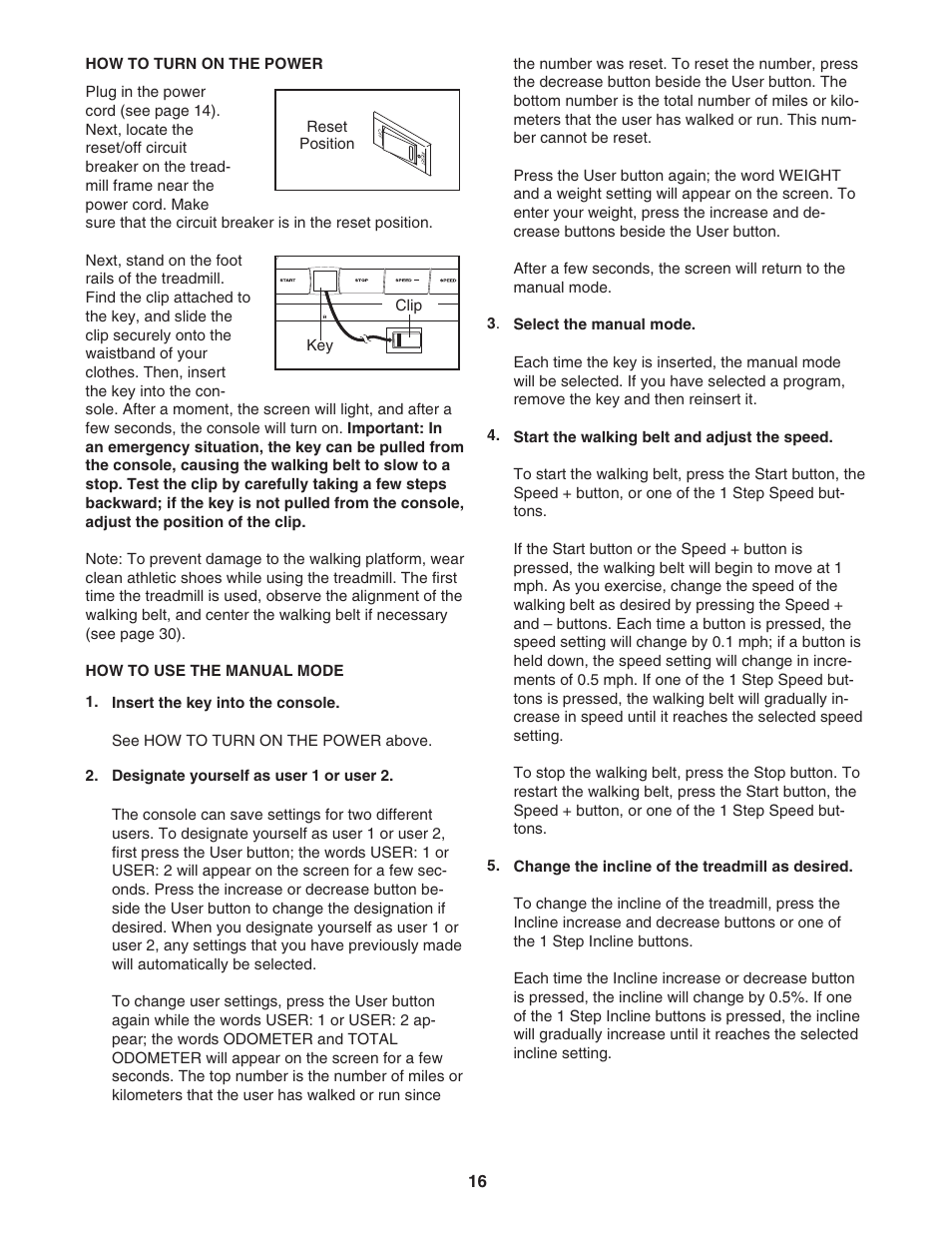 NordicTrack Viewpoint 3000 30704.0 User Manual | Page 16 / 40