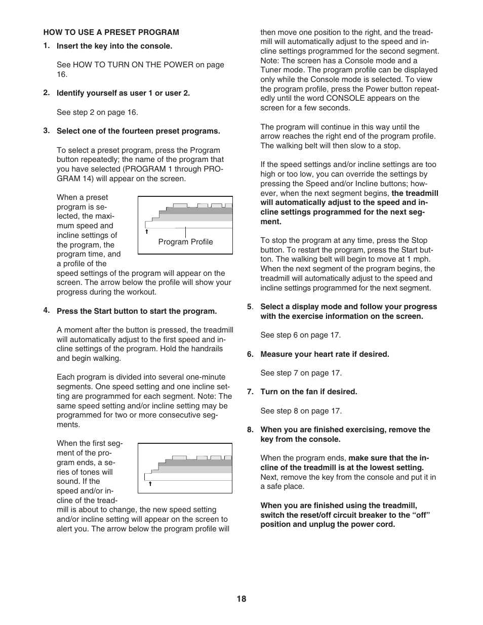 NordicTrack Viewpoint 3000 30704.0 User Manual | Page 18 / 40