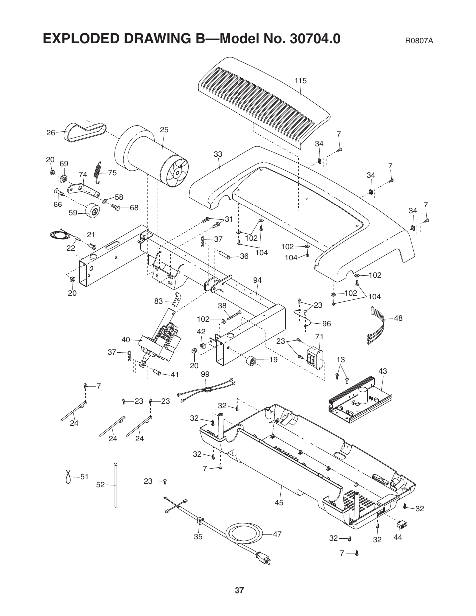 NordicTrack Viewpoint 3000 30704.0 User Manual | Page 37 / 40