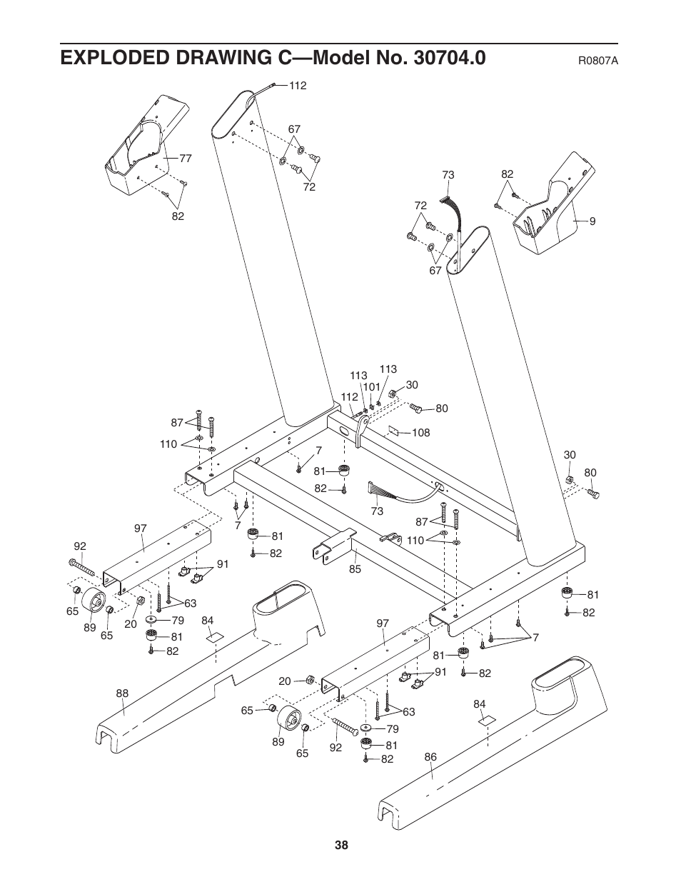 NordicTrack Viewpoint 3000 30704.0 User Manual | Page 38 / 40