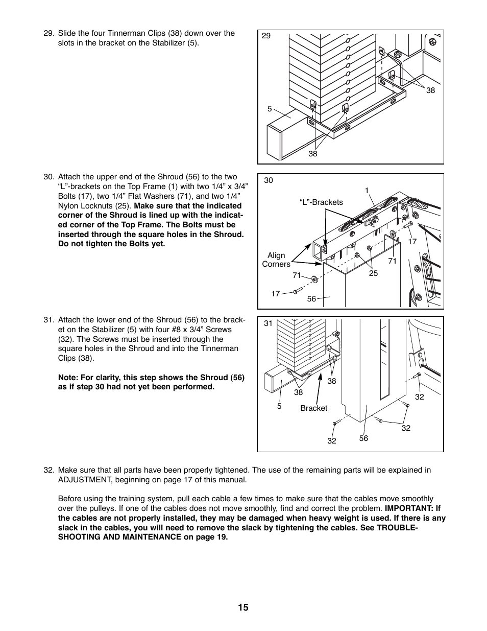 NordicTrack GRT500 User Manual | Page 15 / 25