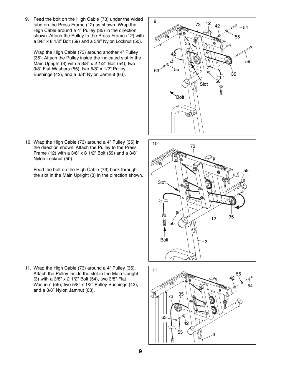 NordicTrack GRT500 User Manual | Page 9 / 25