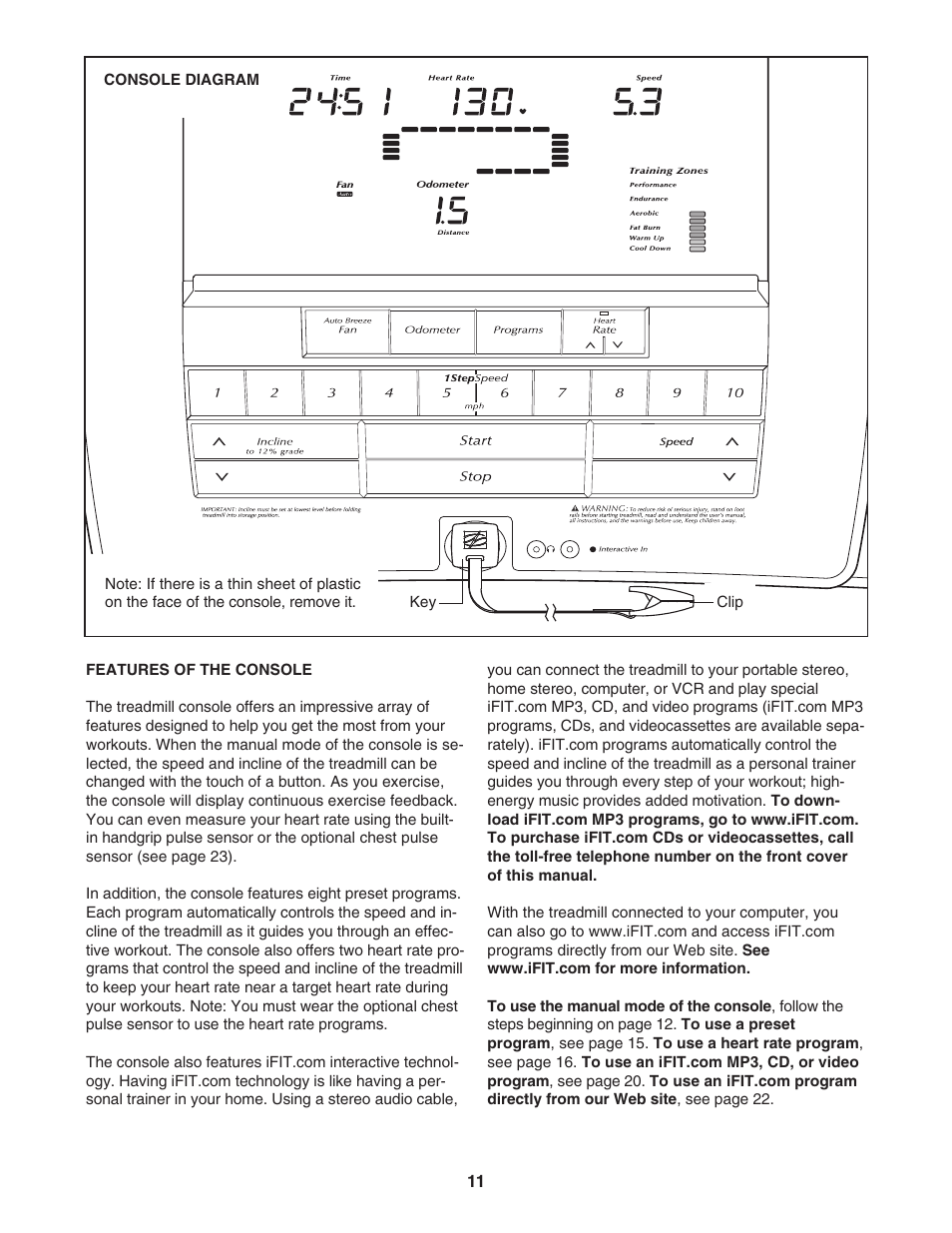 NordicTrack 2200 R NTL1595.1 User Manual | Page 11 / 34