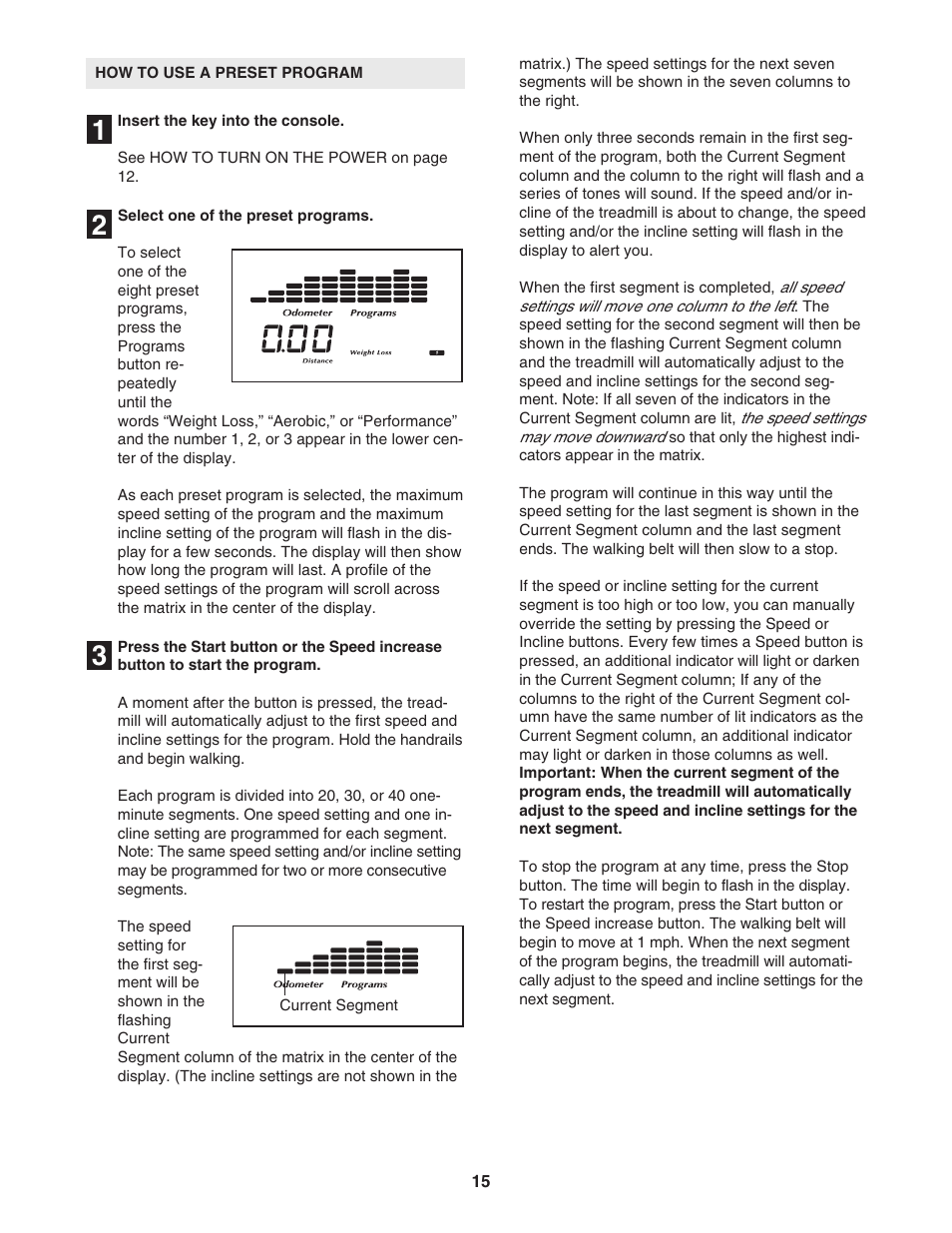 NordicTrack 2200 R NTL1595.1 User Manual | Page 15 / 34