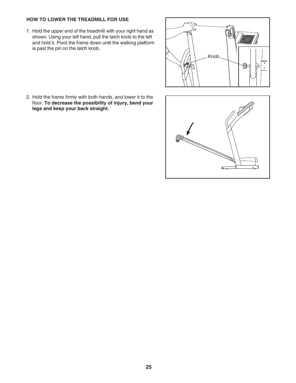 NordicTrack 2200 R NTL1595.1 User Manual | Page 25 / 34