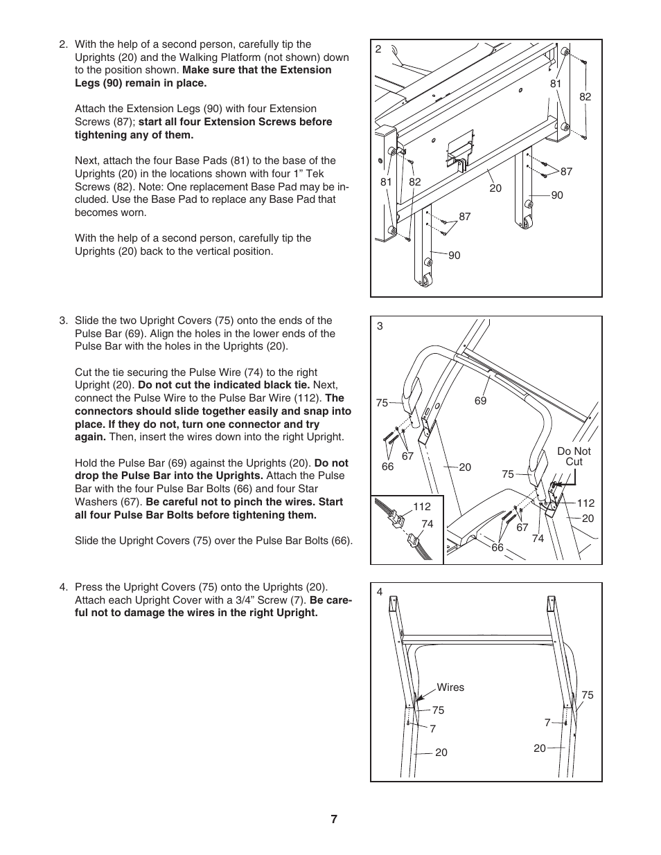 NordicTrack 2200 R NTL1595.1 User Manual | Page 7 / 34