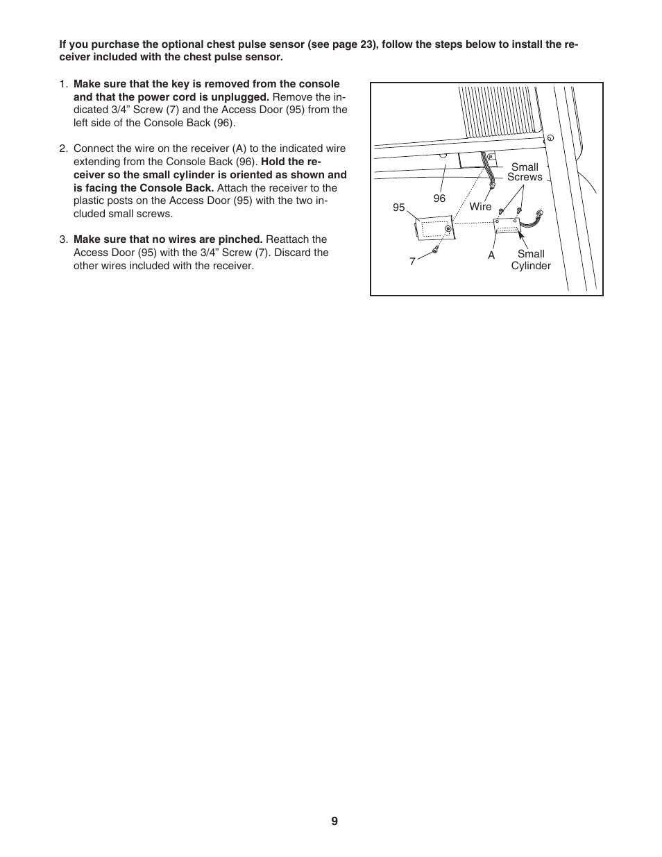 NordicTrack 2200 R NTL1595.1 User Manual | Page 9 / 34