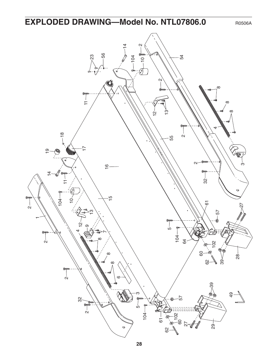 NordicTrack NTL07806.0 User Manual | Page 28 / 32