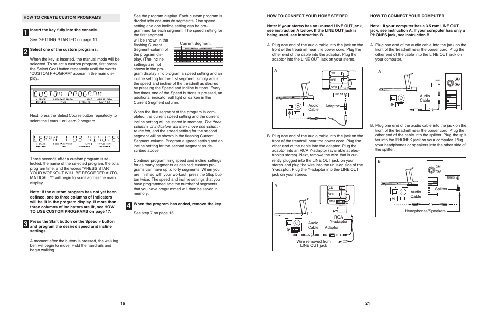 NordicTrack 4500 R User Manual | Page 16 / 20