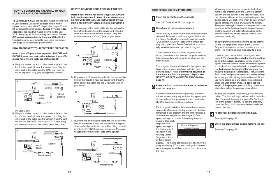 NordicTrack 4500 R User Manual | Page 17 / 20
