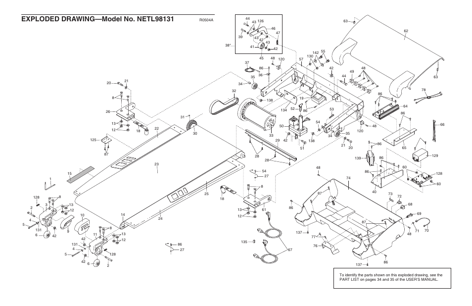 NordicTrack 4500 R User Manual | Page 20 / 20