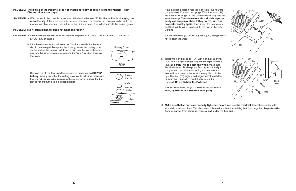 NordicTrack 4500 R User Manual | Page 7 / 20