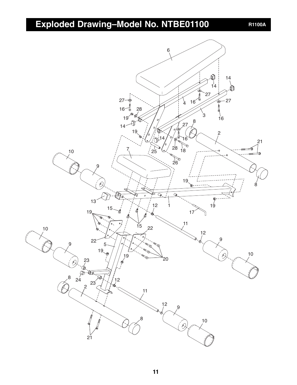 NordicTrack NTBE01100 User Manual | Page 11 / 12