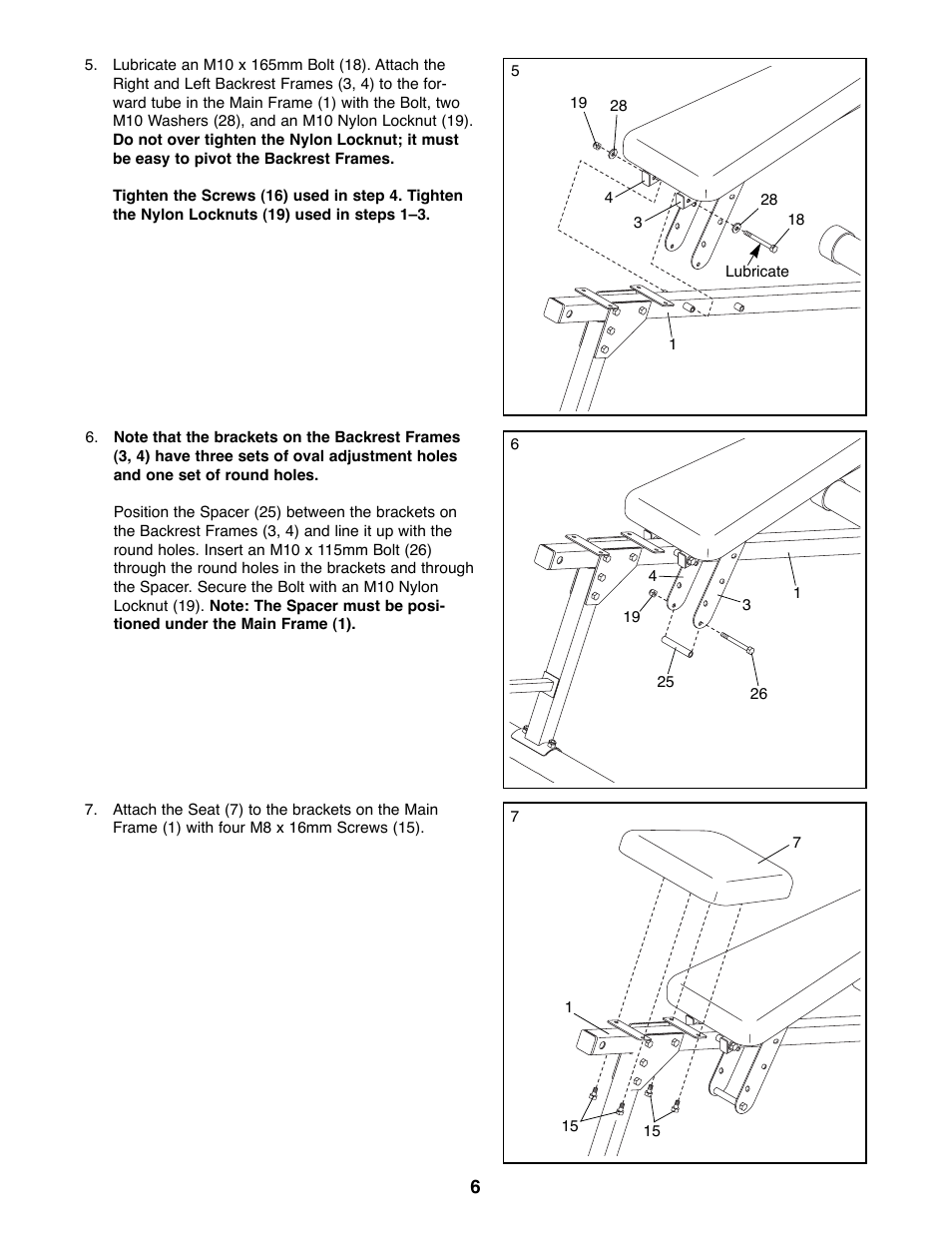 NordicTrack NTBE01100 User Manual | Page 6 / 12
