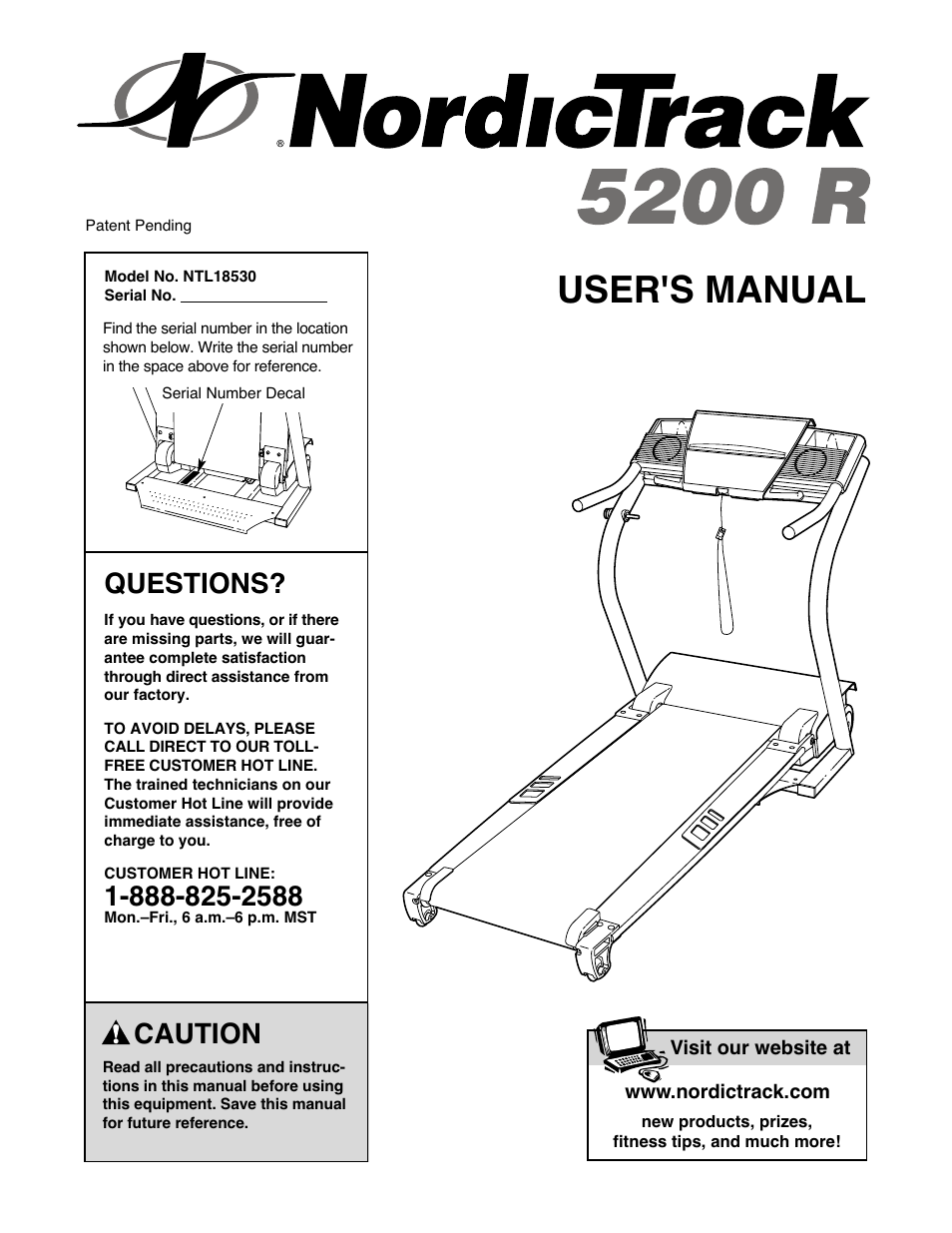 NordicTrack NTL18530 User Manual | 38 pages