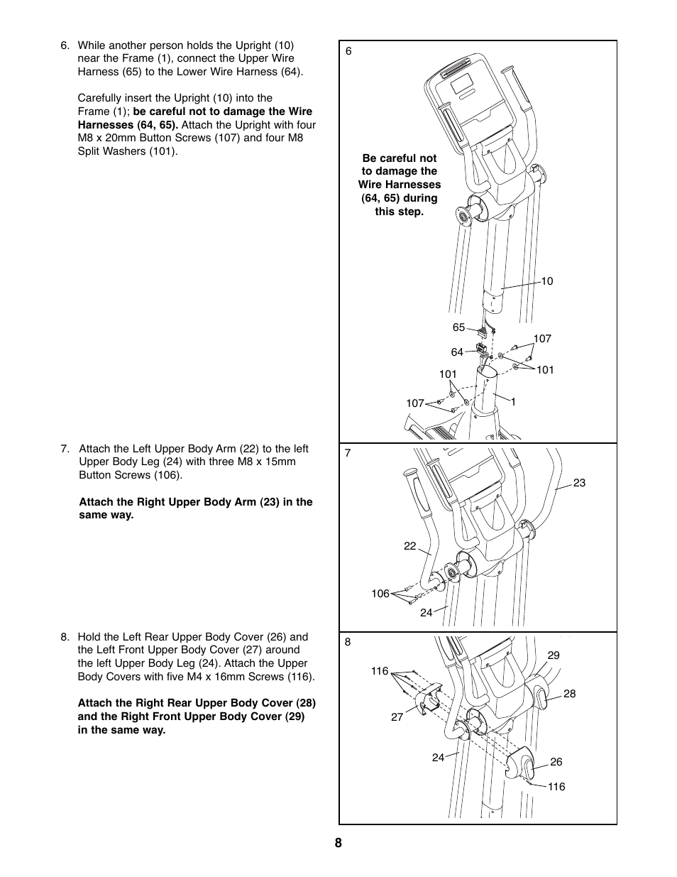 NordicTrack AudioStrider NTEL7906.0 User Manual | Page 8 / 28