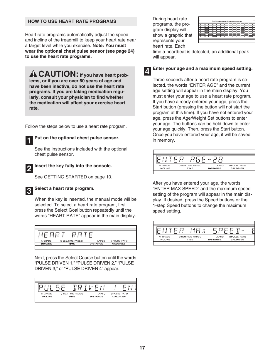 43 2 1 caution | NordicTrack 5600 R NTL18940 User Manual | Page 17 / 34