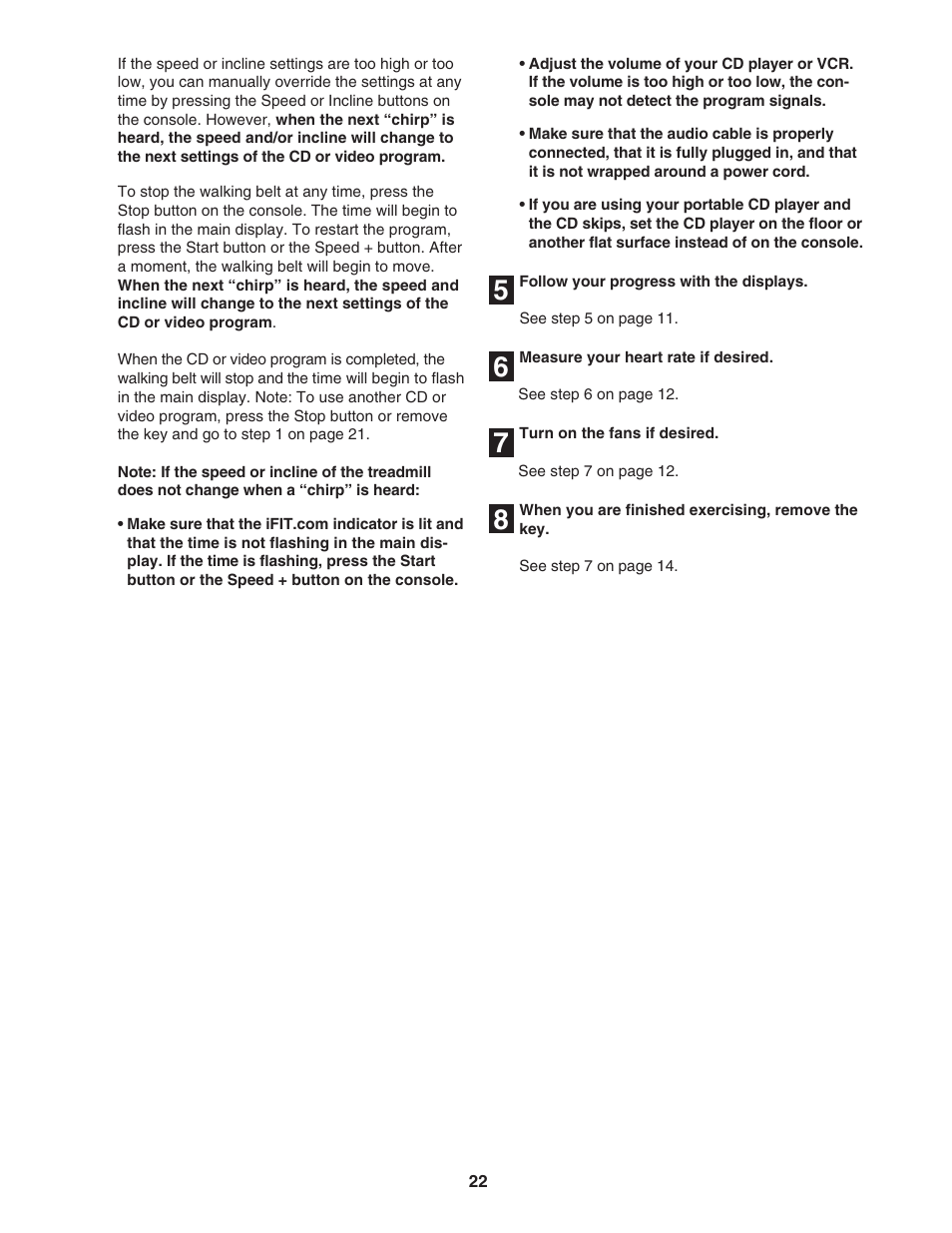 NordicTrack 5600 R NTL18940 User Manual | Page 22 / 34