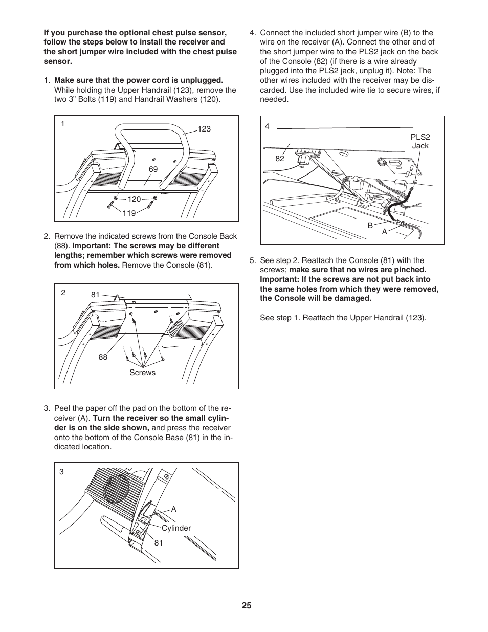 NordicTrack 5600 R NTL18940 User Manual | Page 25 / 34