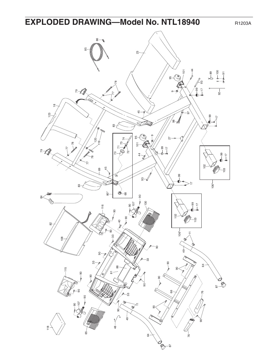 R1203a | NordicTrack 5600 R NTL18940 User Manual | Page 33 / 34