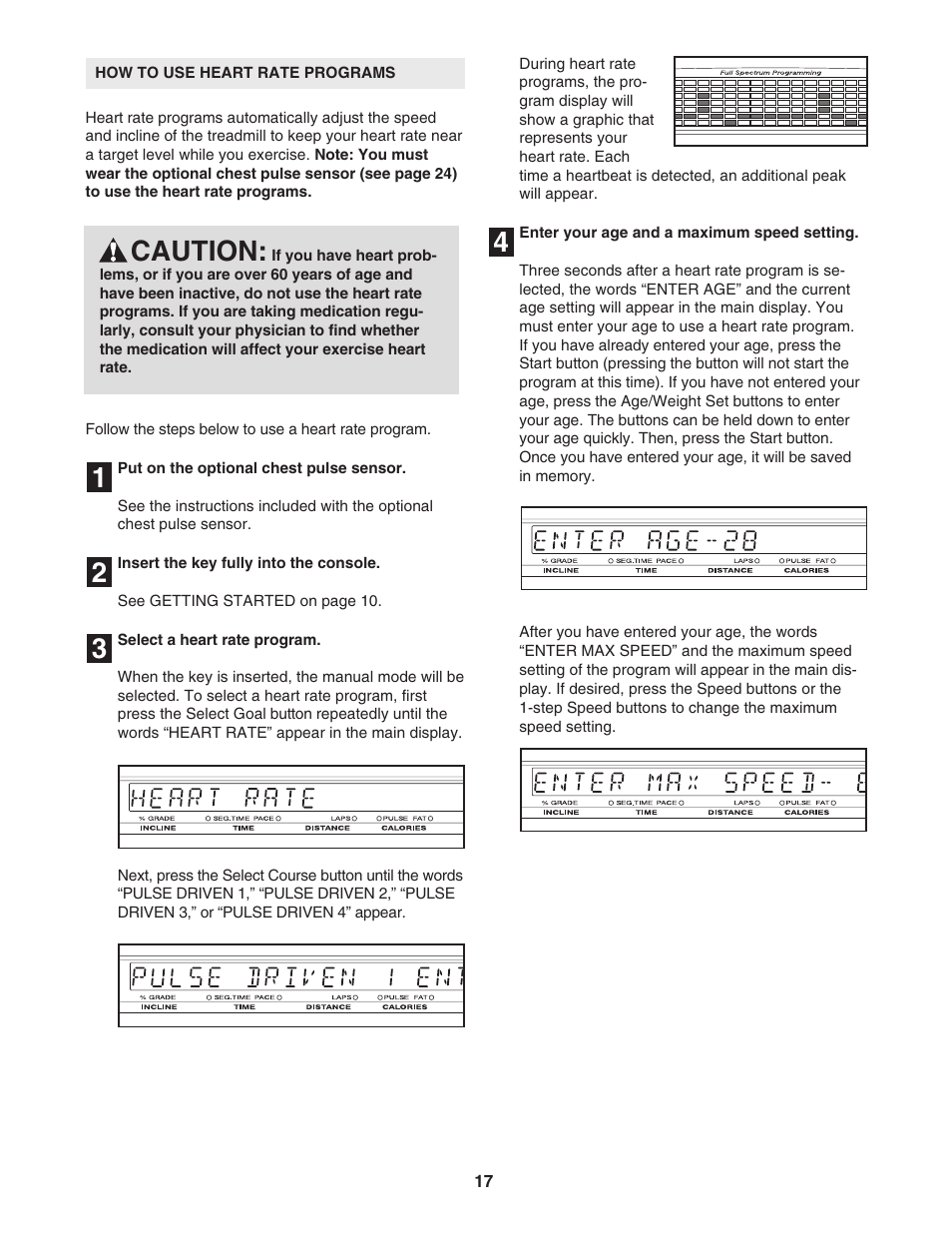 43 2 1 caution | NordicTrack NTL17940 User Manual | Page 17 / 34