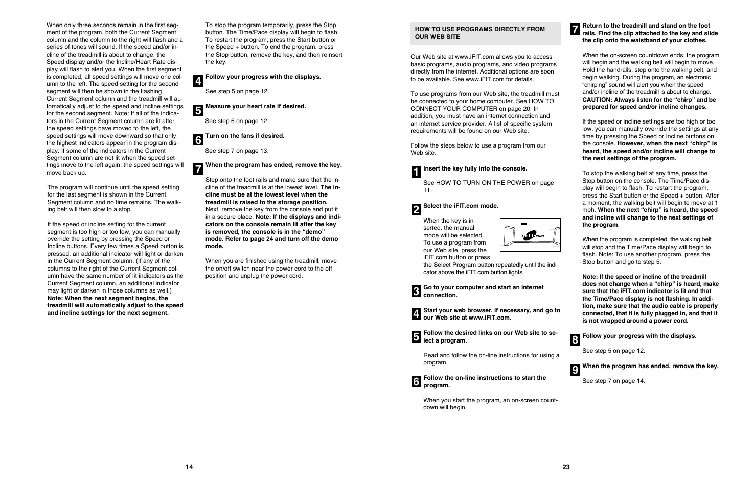 NordicTrack 4200 R User Manual | Page 14 / 20